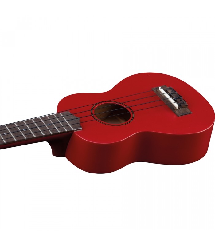 EKO UKU PRIMO UKULELE SOPRANO ROSSO CON CUSTODIA