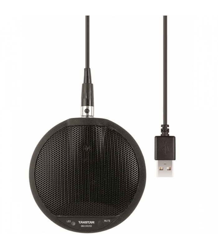 TAKSTAR BM 630USB MICROFONO USB BOUNDARY NERO