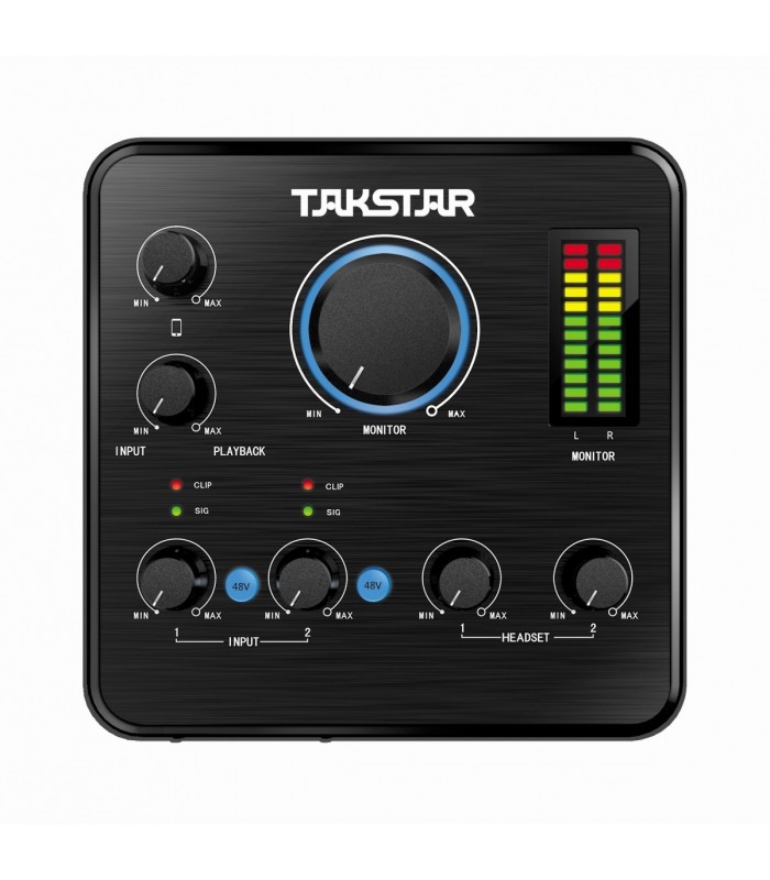 TAKSTAR MX630 INTERFACCIA AUDIO USB PER PODCAST 2 CANALI