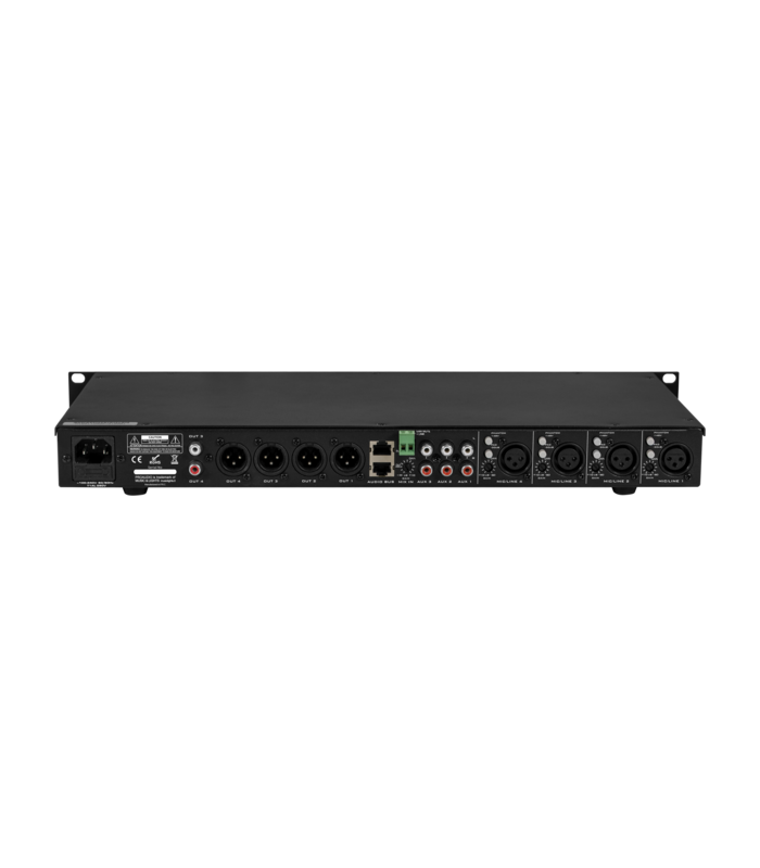 PROAUDIO MTX84A PREAMPLIFICATORE MIXER 8 IN 4 OUT
