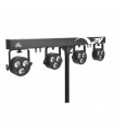 SAGITTER SG LEDKITHP3C LED KIT 3x6W RGBW DMX CON PEDALIERA + BORSA