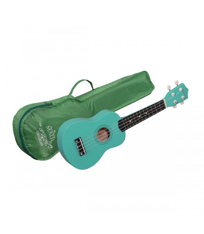 SOUNDSATION SUNNY 10 AM UKULELE SOPRANO ACQUA MARINA CON BORSA