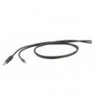 DIE HARD DHS560LU3 CAVO AUDIO PROFESSIONALE MINI JACK STEREO 3.5MM / JACK STEREO 6,3MM 3MT