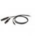 DIE HARD DHG595LU3 CAVO AUDIO PROFESSIONALE MINI JACK STERO - 2 XLR