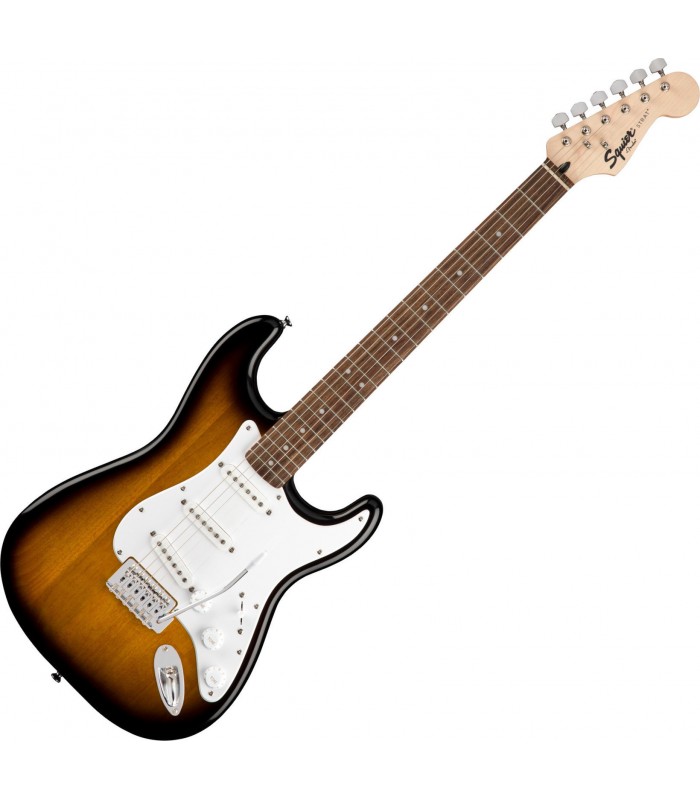 FENDER SQUIER STRATOCASTER SSS PACK 10G BROWN SUNBURST
