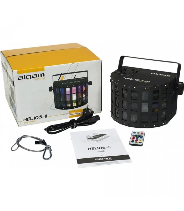 ALGAM LIGHTING HELIOS II EFFETTO LUCE LED DERBY DMX
