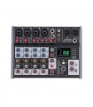 SOUNDSATION MIOMIX 404FX MIXER AUDIO 8 CANALI CON MULTIEFFETTO  VOCE
