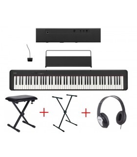 CASIO CDP S110 PIANOFORTE DIGITALE 88 TASTI PESATI + STAND + CUFFIA + PANCHETTA