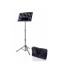 BESPECO BAS100 LEGGIO DA ORCHESTRA TAVOLA FORATA REMOVIBILE + BORSA
