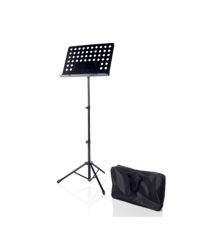 BESPECO BAS100 LEGGIO DA ORCHESTRA TAVOLA FORATA REMOVIBILE + BORSA