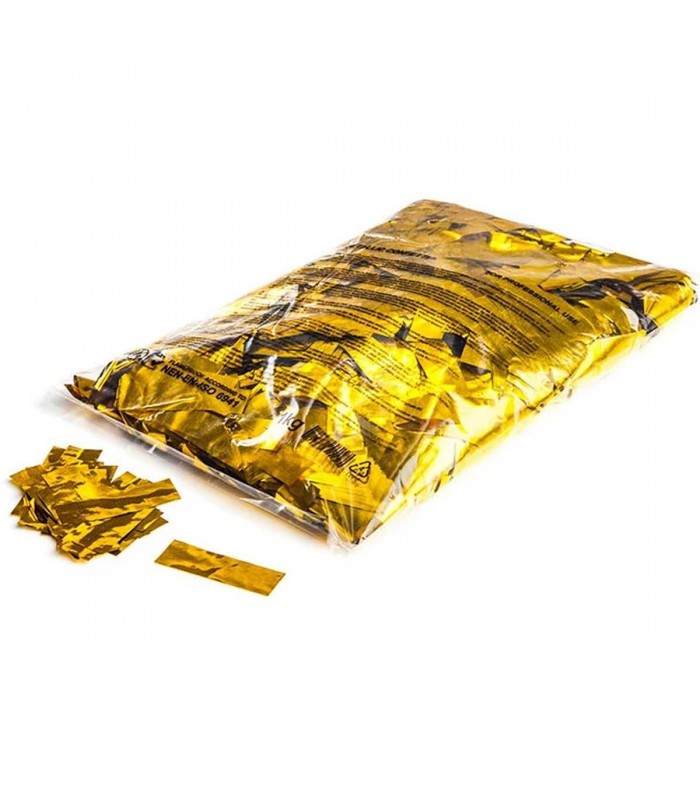 MagixFX metal confetti rectangles 55 x 17 mm - Gold