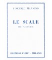 VINCENZO MANNINO LE SCALE PER PIANOFORTE ED. CURCI