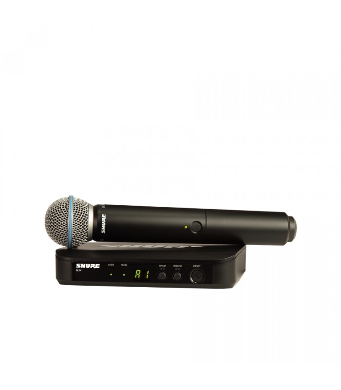 SHURE BLX24E / BETA58 RADIOMICROFONO PALMARE WIRELESS PER VOCE