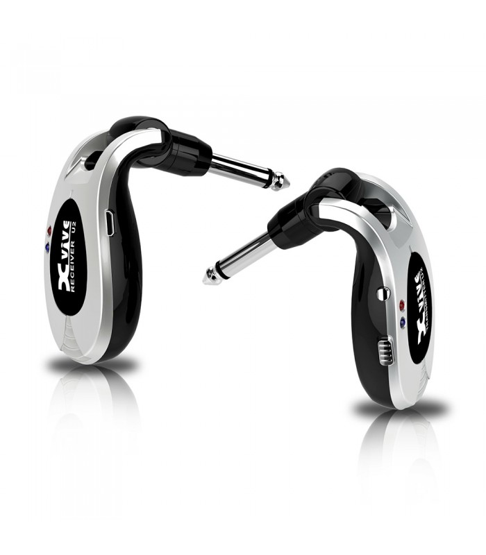 XVIVE U2 SILVER SISTEMA WIRELESS PER CHITARRA ELETTRICA ACUSTICA E BASSO