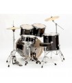 TAMBURO T5M22BSSK BLACK SPARKLE BATTERIA ACUSTICA CON HARDWARE E PIATTI