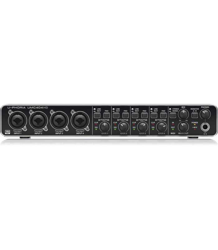 BEHRINGER UPHORIA UMC404HD INTERFACCIA AUDIO 4x4 MIDI/USB
