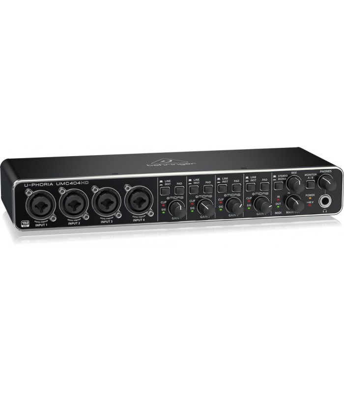 BEHRINGER UPHORIA UMC404HD INTERFACCIA AUDIO 4x4 MIDI/USB