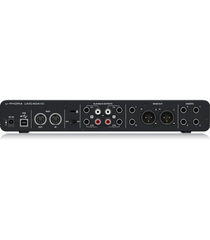 BEHRINGER UPHORIA UMC404HD INTERFACCIA AUDIO 4x4 MIDI/USB