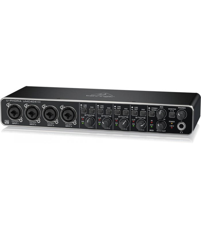 BEHRINGER UPHORIA UMC404HD INTERFACCIA AUDIO 4x4 MIDI/USB