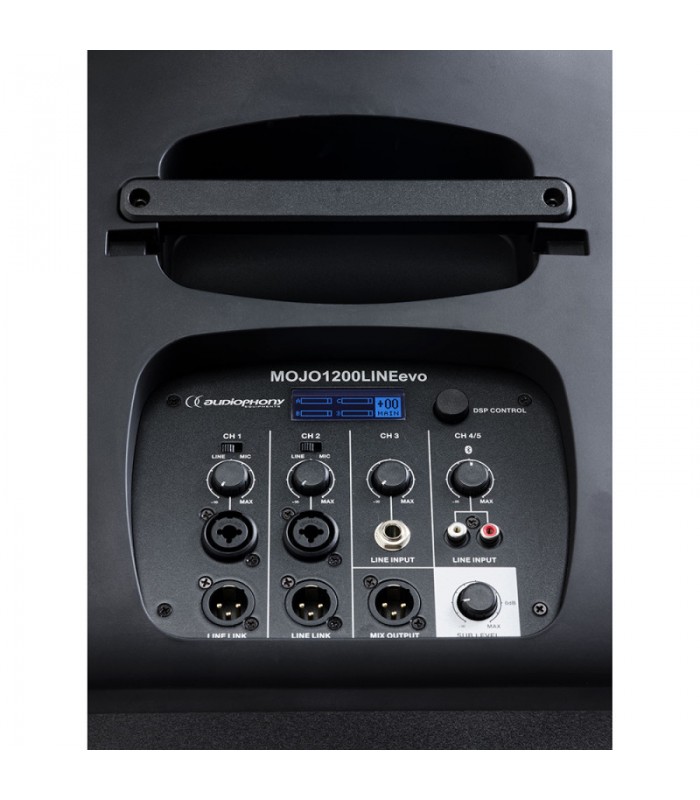AUDIOPHONY MOJO1200 LINE EVO IMPIANTO AUDIO BT 1200W