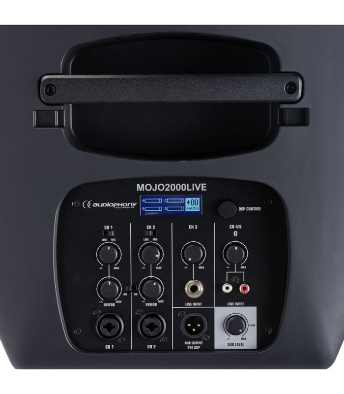 AUDIOPHONY MOJO2200 LIVE IMPIANTO AUDIO 2400W BT