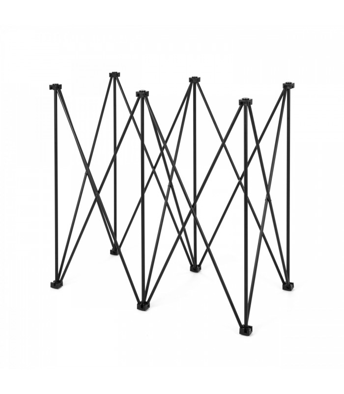 TAVOLO PER DJ RICHIUDIBILE 60x120 ALTEZZA 100cm NERO