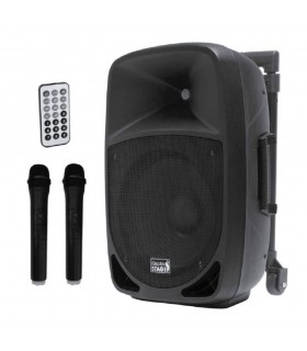 ITALIAN STAGE IS FR15AWV2 CASSA PORTATILE A BATTERIA 15'' 200W 2X MIC USB MP3 BT