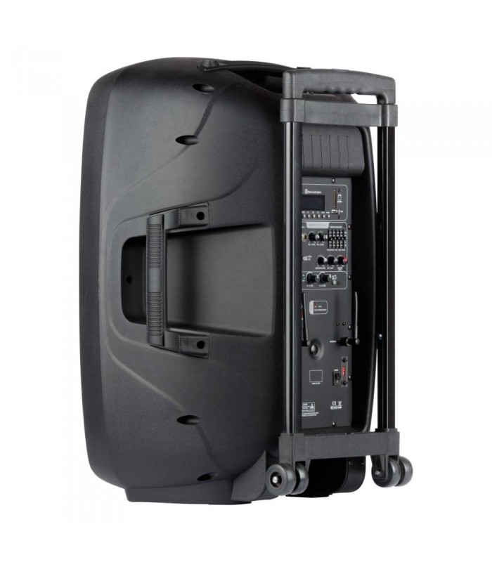 ITALIAN STAGE IS FR15AWV2 CASSA PORTATILE A BATTERIA 15'' 200W 2X MIC USB MP3 BT