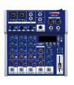 AUDIODESIGN PMX 211 MIXER AUDIO 4CH USB BT EFFETTI VOCE