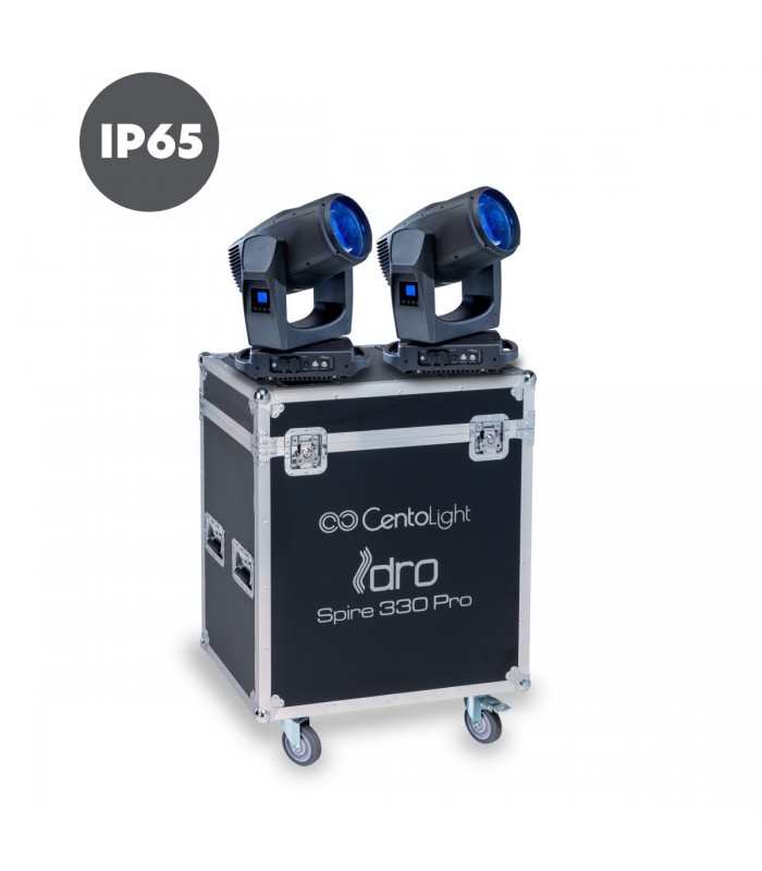 SET 2 TESTE MOBILI BEAM IP66 IDRO SPIRE 330