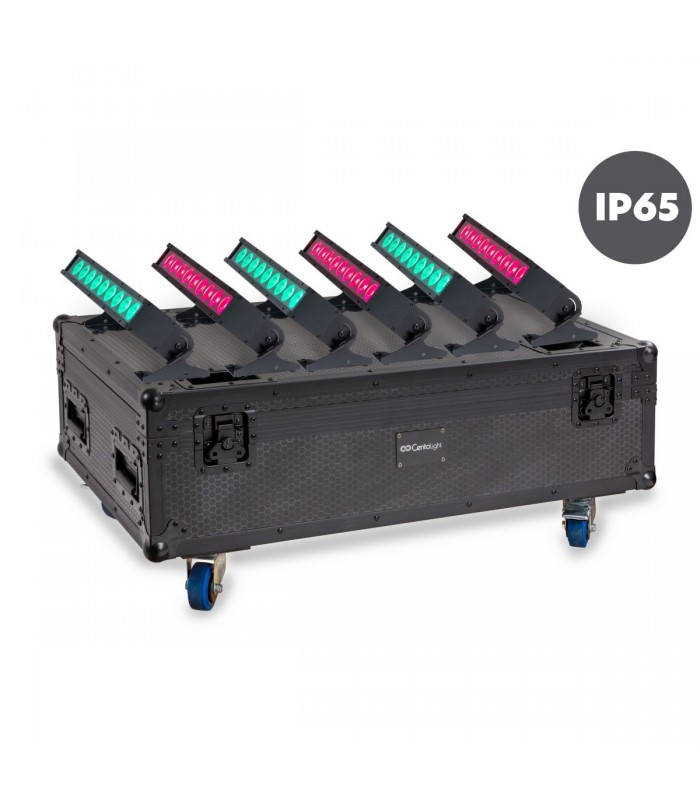 SET 6 BARRE LED A BATTERIA CENTOLIGHT PORTRAIT Q-AIR BAR