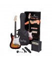 SOUNDSATION RIDER GP 3TS GUITAR PACK CHITARRA ELETTRICA + ACCESSORI