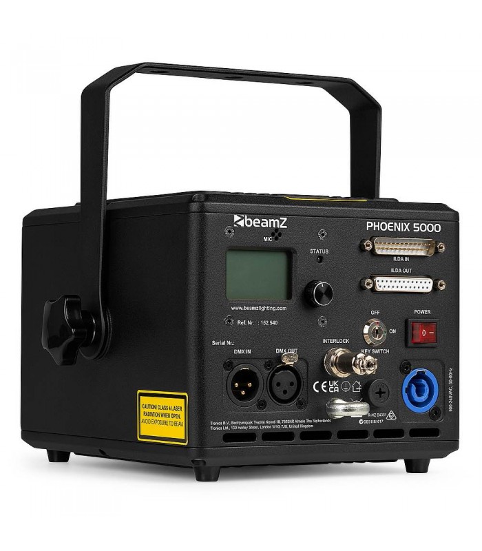 beamZ Phoenix 5000 Pure Diode laser RGB