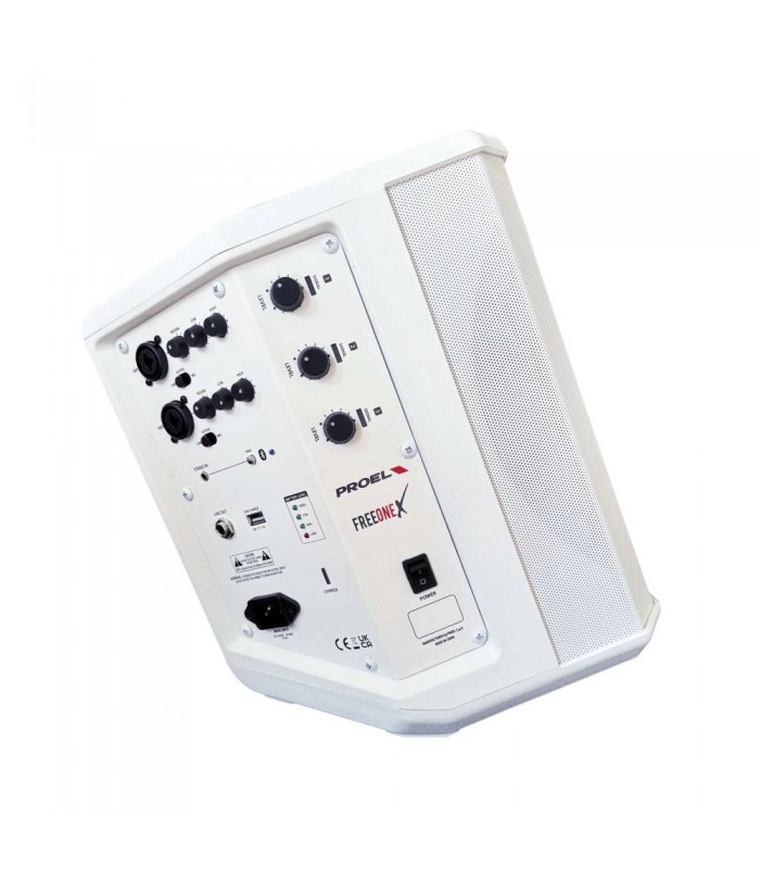 PROEL FREEONEX WH CASSA PORTATILE ALL IN ONE A BATTERIA BIANCO