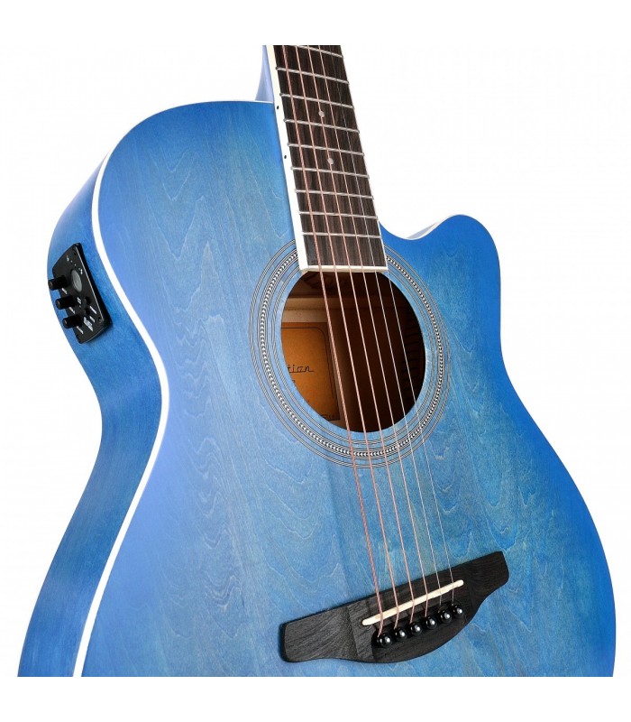 SOUNDSATION SAGUARO HW CE BL CHITARRA ACUSTICA ELETTRIFICATA