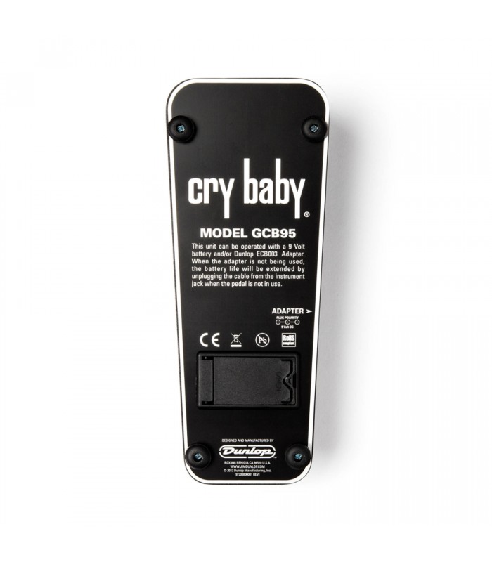 DUNLOP GCB95 CRY BABY EFFETTO CRY BABY A PEDALE PER CHITARRA