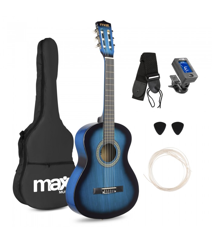 MAXMusic SoloArt Junior Classic Guit.3/4 Blue