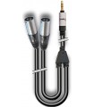 AUDIODESIGN VX201 6S CAVO AUDIO 2x XLR MASCHIO / JACK 3,5mm ST. 6mt