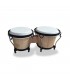 SOUNDSATION SB-NW10-NS NATURAL SATIN COPPIA BONGOS