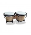 SOUNDSATION SB-NW10-NS NATURAL SATIN COPPIA BONGOS