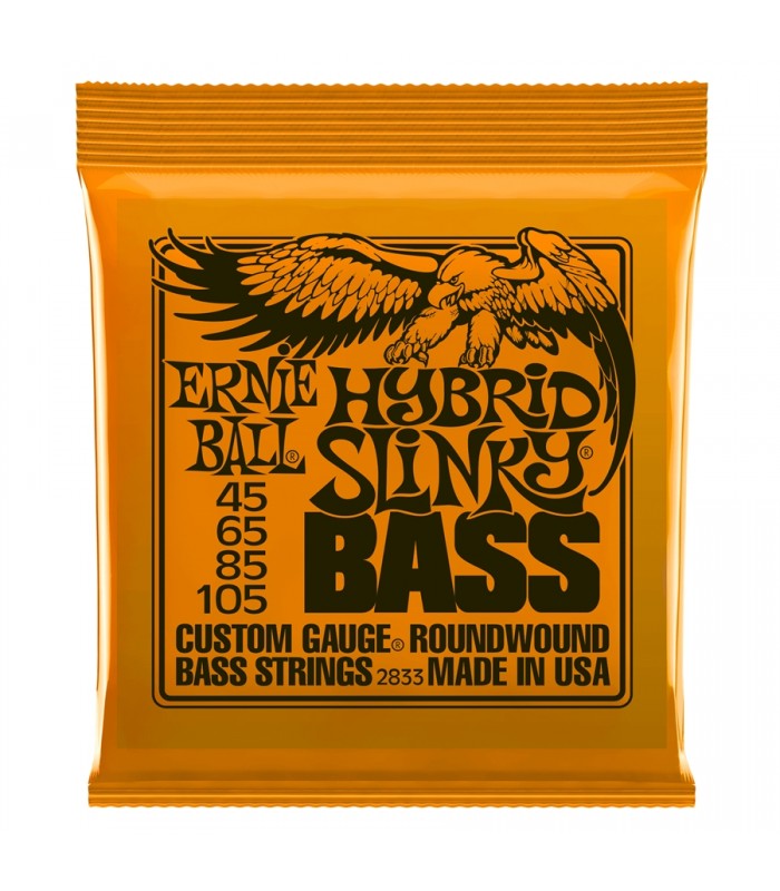 ERNIEBALL HIBRID SLINKY BASS 2833 MUTA PER BASSO 4 CORDE 045-105