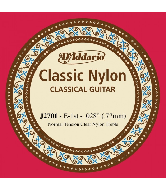 D'ADDARIO J2701 (MI) 1° CORDA PER CHITARRA CLASSICA