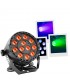 BOOMTONE DJ PARTY PAR 123 LED PAR 12x3W RGB DMX E TELECOMANDO