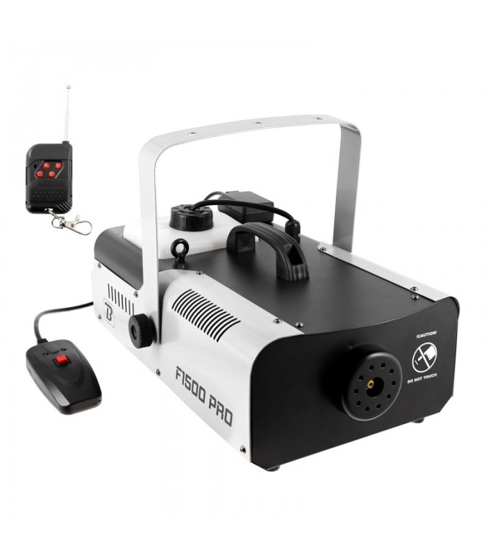 BOOMTONE DJ F1500 PRO MACCHINA DEL FUMO 1500W CON TELECOMANDO E COMANDO A FILO