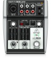 BEHRINGER XENYX 302USB MIXER USB PASSIVO 5 INGRESSI