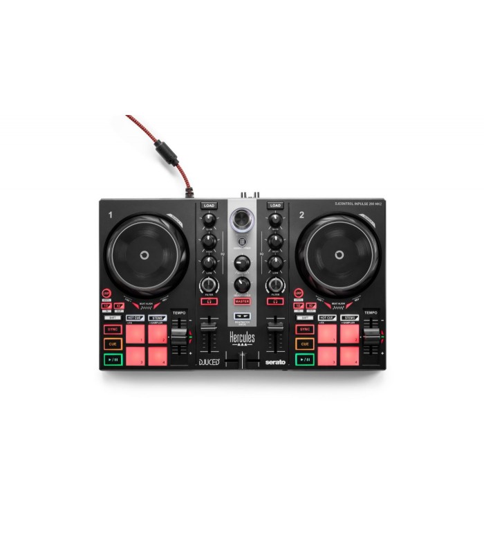HERCULES DJ CONTROL INPULSE 200 MK2 CONTROLLER PER DJ