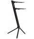 STAY MUSIC STANDS Stay 1100/2 - Slim Model - 290 Mm Curved - Black