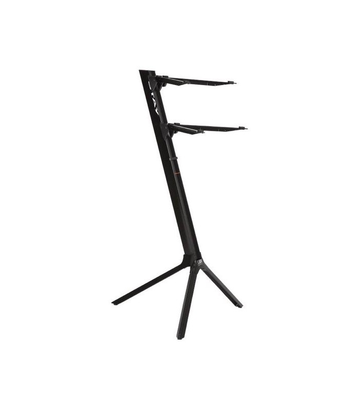 STAY MUSIC STANDS Stay 1100/2 - Slim Model - 290 Mm Curved - Black