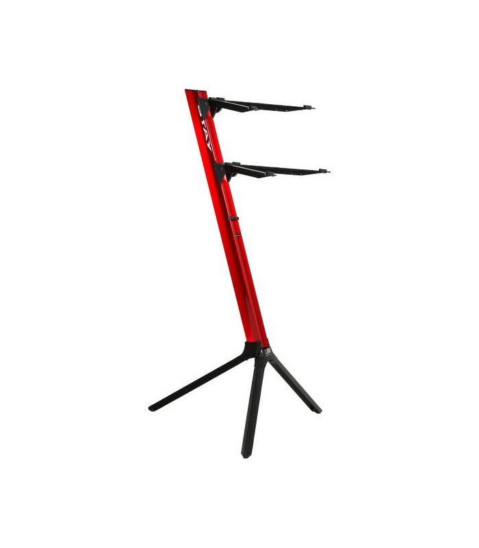 STAY MUSIC STANDS Stay 1100/2 - Slim Model - 290 Mm Curved - Red