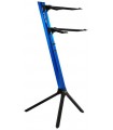 STAY MUSIC STANDS Stay 1100/2 - Slim Model - 290 Mm Curved - Blue